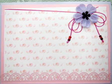 Pink Daisy Background by Darlene Handorff