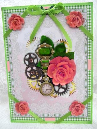 Roses and Lace Steampunk by Darlene Handorff