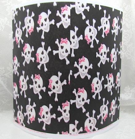 Girlie Skulls Paper by Darlene Handorff