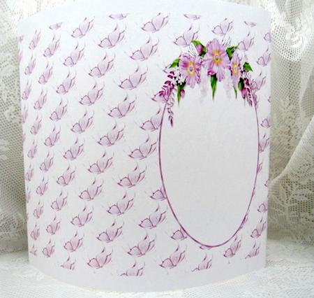 Lilac with Butterfly and Flowers Is by Darlene Handorff