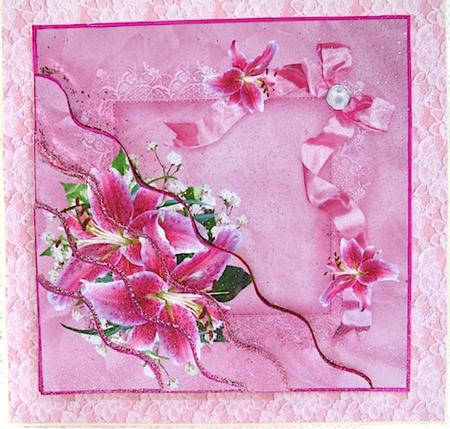 The Luscious Lilies Side Stacker by Darlene Handorff