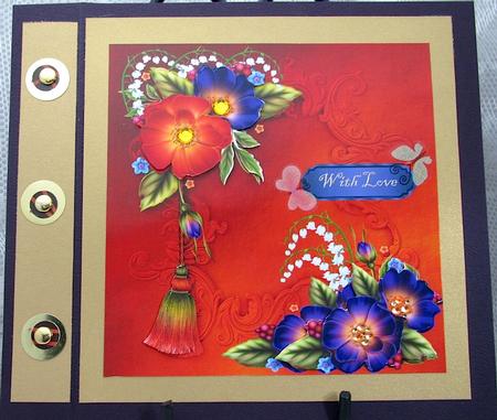 Floral Orange Beauty by Darlene Handorff