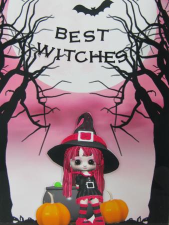 2 Cute Halloween Backgrounds by Darlene Handorff