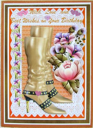 Golden Boots by Darlene Handorff