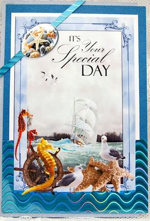 Two Sea View Toppers by Darlene Handorff