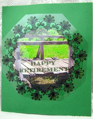 Wooden Bridge Topper by Darlene Handorff
