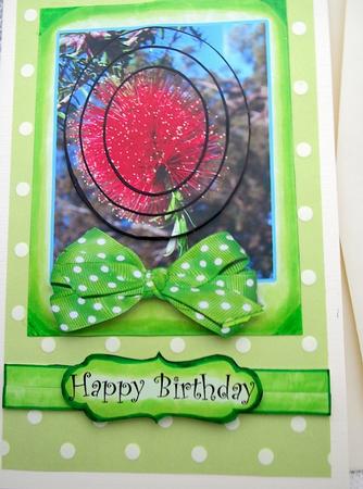 Wildflower Passion Happy Birthday by Darlene Handorff