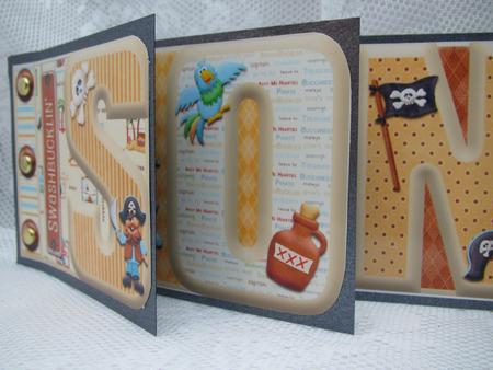 Swashbucklin' Son Pirate Wordbook Sheet by Darlene Handorff