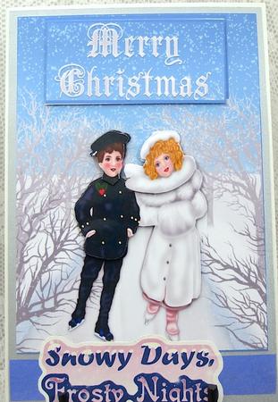 Victorian Skaters by Darlene Handorff