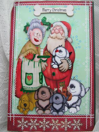 The Clauses Doggy Christmas by Darlene Handorff