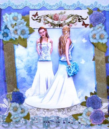 Blue Collection#5 by Darlene Handorff