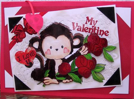 My Little Monkey, My Valentine by Darlene Handorff