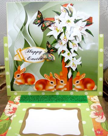 Happy Easter Lillies by Darlene Handorff