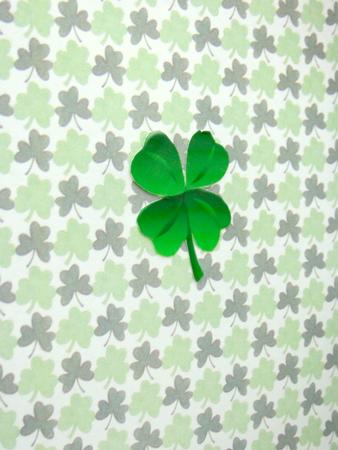 Shamrocks Vellum for St Patrick's Day or Good Luck Cards by Darlene Handorff