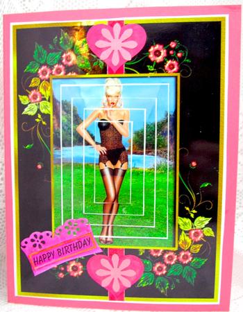 Sexy Birthday Girl 2 Pyramage by Darlene Handorff