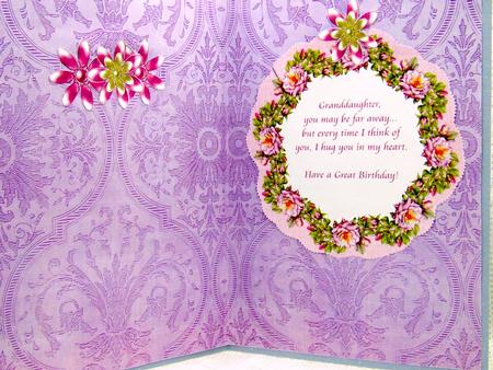 Lilac Flower Damask Emboss Lights A4 Backing Paper by Darlene Handorff