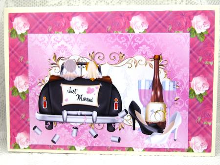 Female Civil Wedding Cut and Fold Card 1 by Darlene Handorff