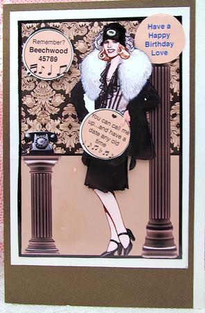 Telephone Gal by Darlene Handorff