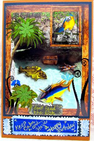 Male Birthday Card or Other Occasion by Darlene Handorff