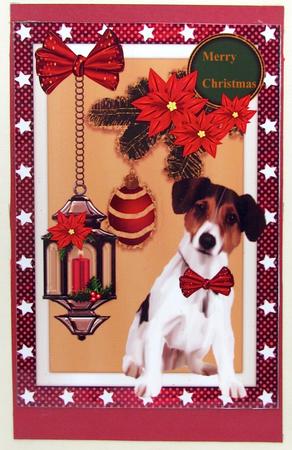 A4 Christmas Puppy by Darlene Handorff