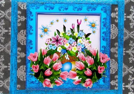 Floral Spring Basket by Darlene Handorff