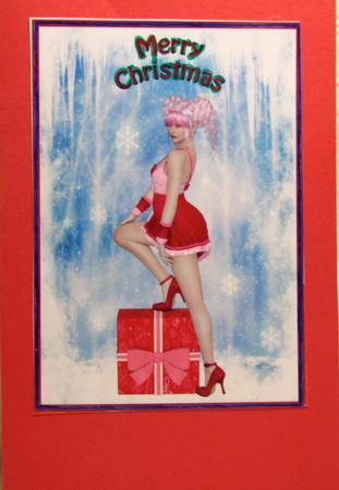Baby Its Cold Outside Merry Christmas A4 Topper by Darlene Handorff