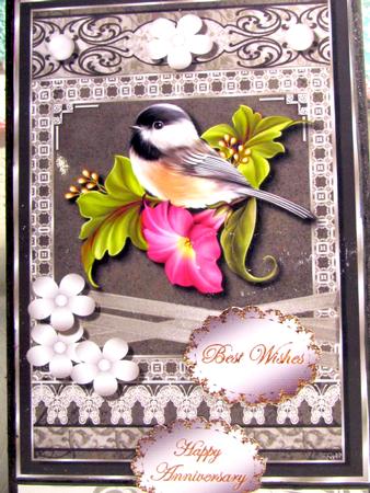 Chirpy, Chirpy Card Topper 2 by Darlene Handorff