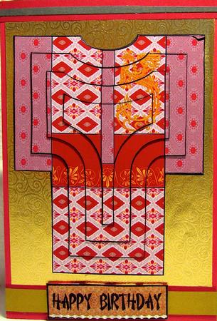 Kimono Pyrmaid Sheet by Darlene Handorff