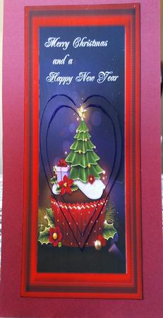 Christmas Dl Card by Darlene Handorff