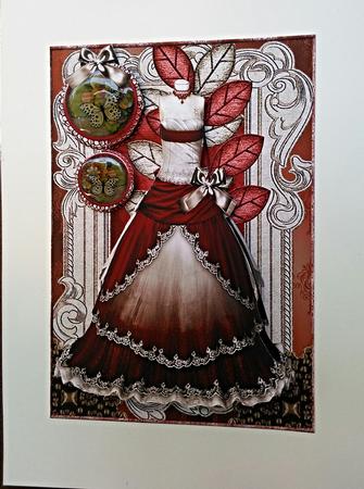 Beautiful Vintage Dress A4 by Darlene Handorff