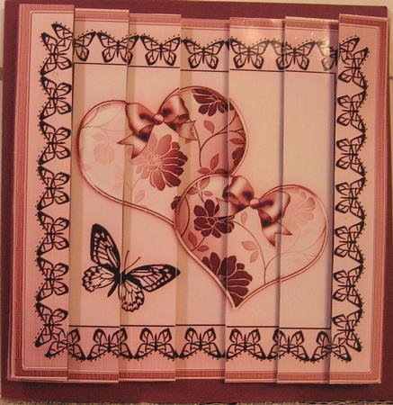 Elegant Romance Quick Card with Side Stacker Topper by Darlene Handorff