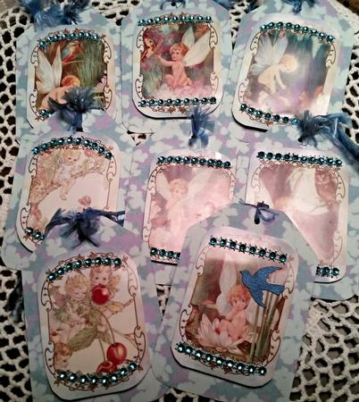 Fairy Glen Tags/mini Cards by Darlene Handorff