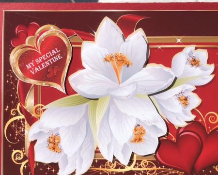 Valentine Flower Hearts by Darlene Handorff