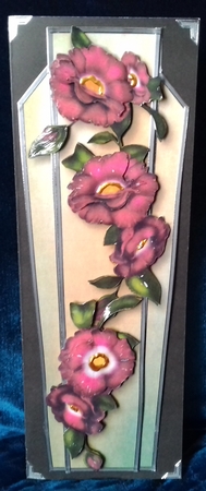 Art Deco Large Dl - Rambling Rose by David Cooke