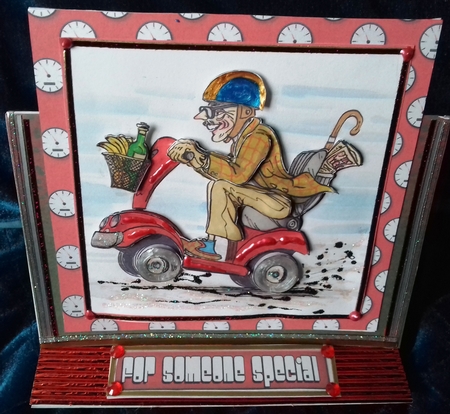 The Wrinklies Decoupage - Full Throttle by David Cooke