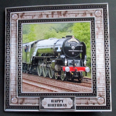 Steam Train Topper 3 (The Cornishman) by Davina Rundle