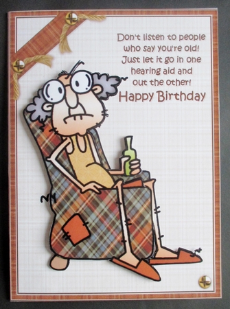 Gus advice about getting older  by Davina Rundle