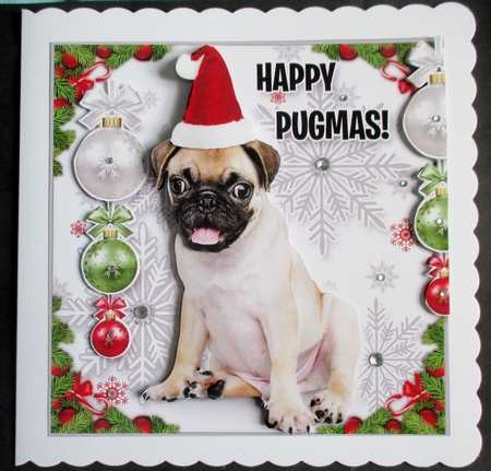 Happy Pugmas by Davina Rundle