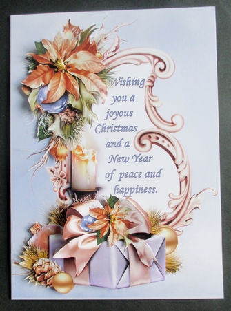 Joyous Christmas choice of 2 verses mini kit by Davina Rundle