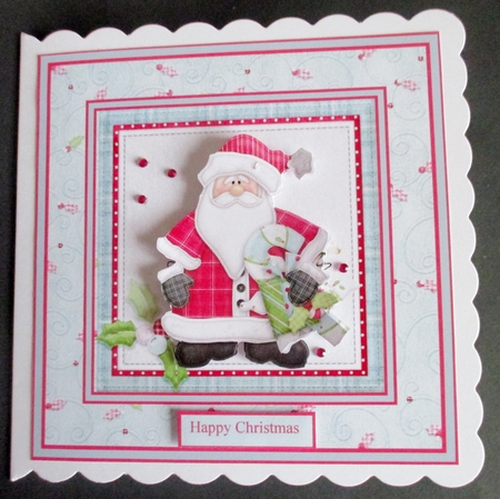 Jolly Santa by Davina Rundle