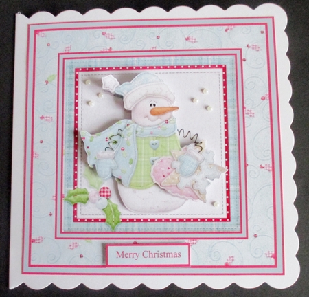 Jolly snowman by Davina Rundle