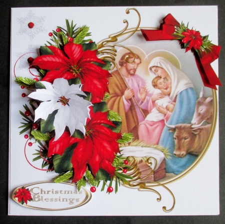 8x8 Perfect nativity mini kit by Davina Rundle