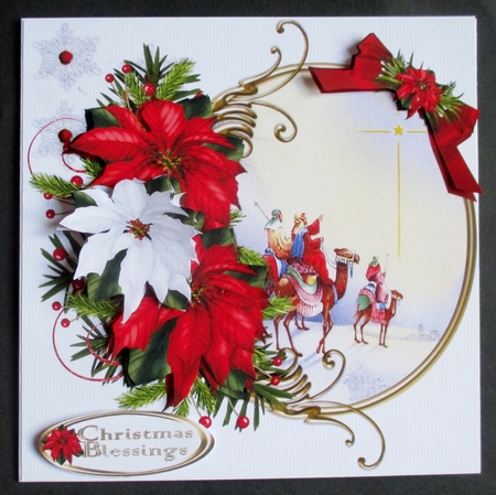 8x8 We three kings mini kit by Davina Rundle