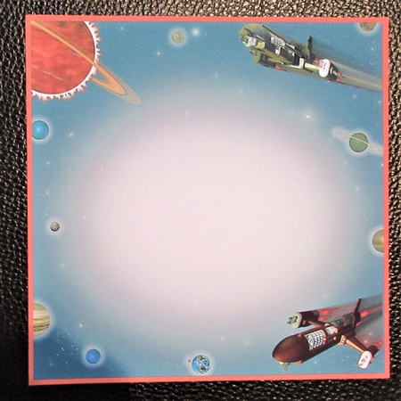 Far Off Galaxy Insert Plaque by Davina Rundle