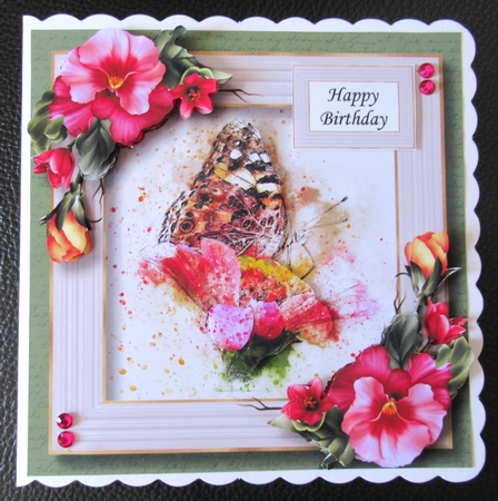 Butterfly Watercolour Splatter Art Bumper Kit by Davina Rundle