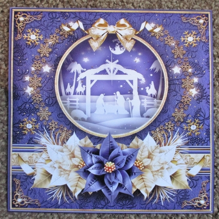 Nativity Scene Card Mini Kit by Davina Rundle