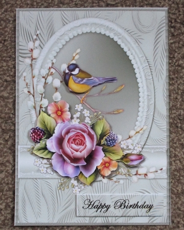 A5  Birds & Roses  Mini Kit by Davina Rundle