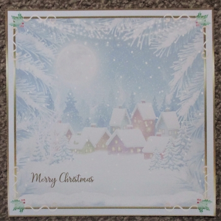 Christmas Scene Insert 1 by Davina Rundle