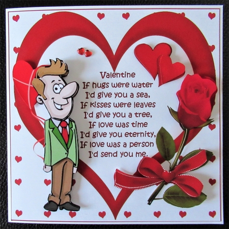 7x7 A verse for my Valentine mini kit by Davina Rundle