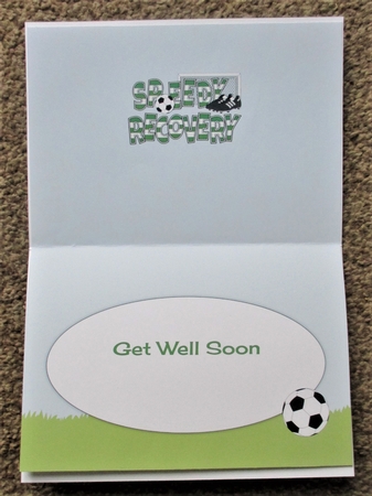 Celtic Football Boots & Football SPEEDY RECOVERY insert by Davina Rundle
